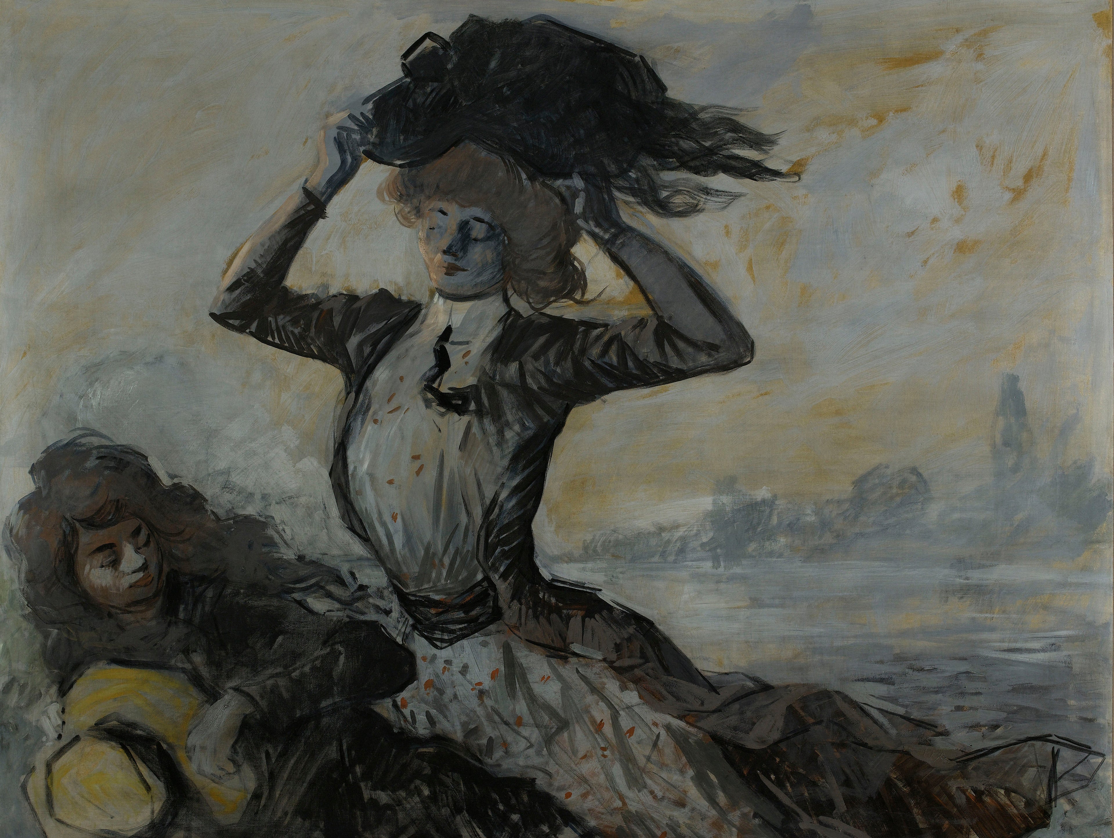 Départ le coup de vent - Jean-Louis Forain - Alpha Reproduction