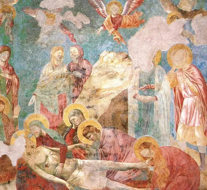 Złożenie Krzyża - Giotto