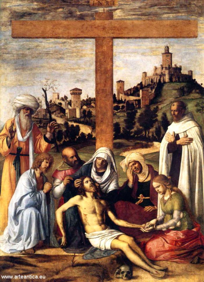 Złożenie Świętego Krzyża - Cima da Conegliano