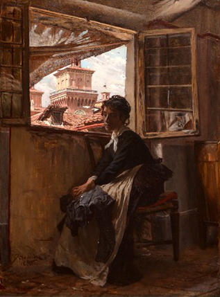 Z strychu Ferrarea - Giovanni Boldini