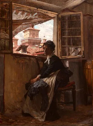 Z strychu Ferrarea - Giovanni Boldini