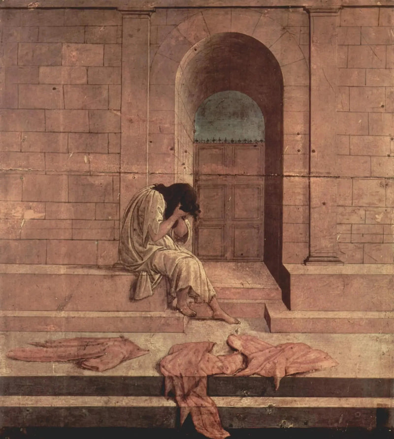 Mardochée we łzach - Sandro Botticelli
