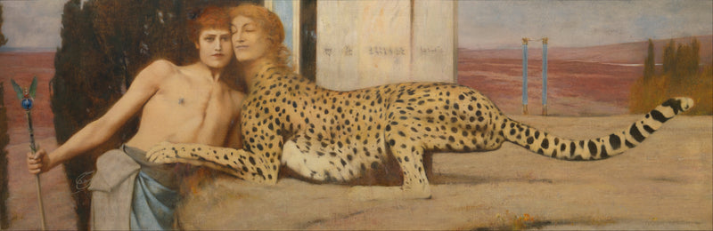Pieszczoty - Fernand Khnopff