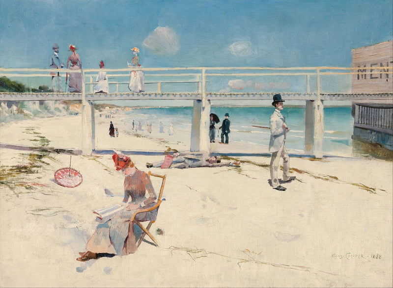 Wakacje w Menton - Charles Conder