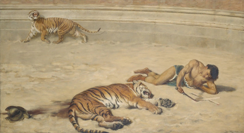 Wakacje rzymskie - Briton Rivière