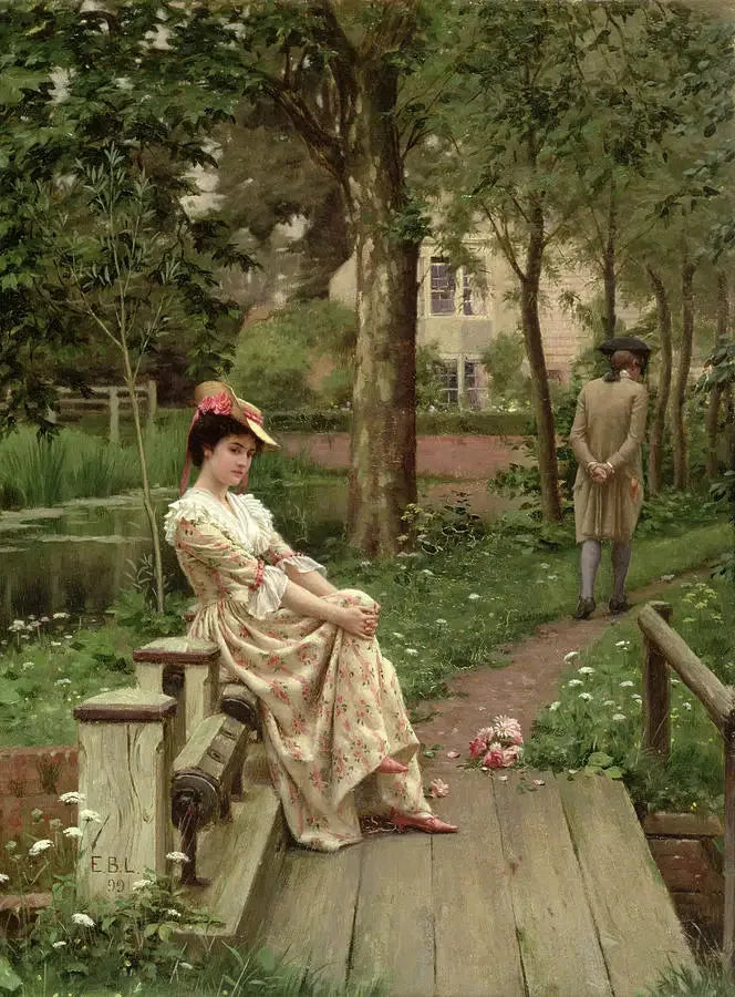 Wyłączone - Edmund Blair Leighton