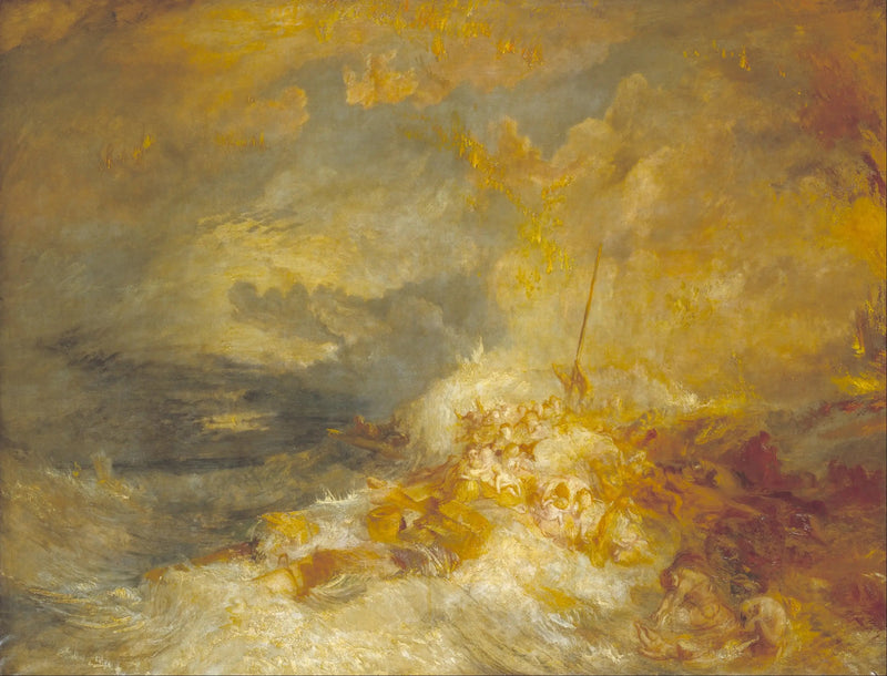 Katastrofa na morzu - J. M. W. Turner