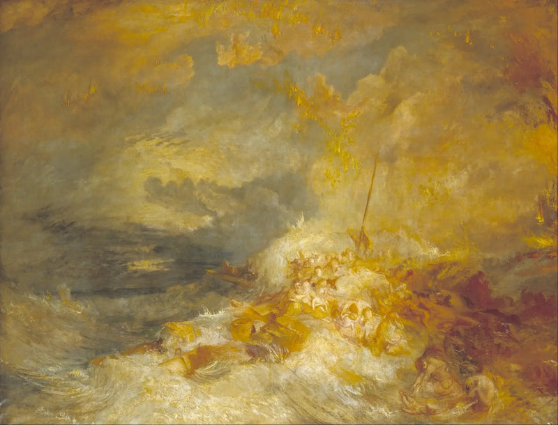 Katastrofa na morzu - J. M. W. Turner