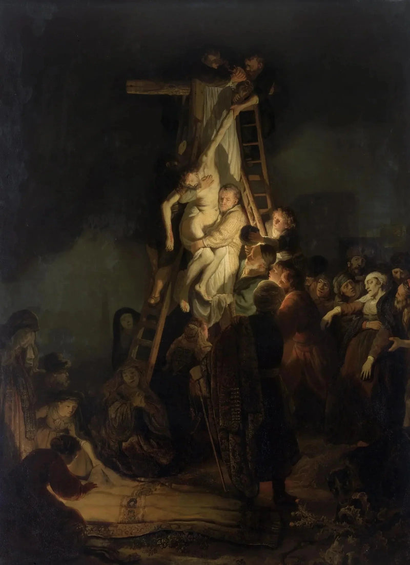 Zstąpienie z krzyża - Rembrandt