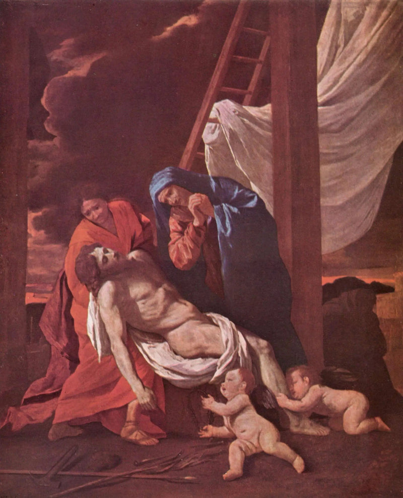 Zstąpienie z krzyża - Nicolas Poussin