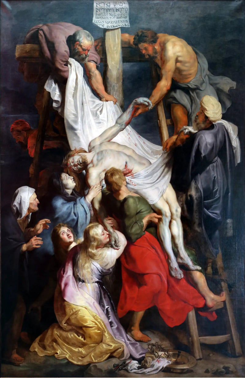 Zstąpienie z krzyża - Peter Paul Rubens