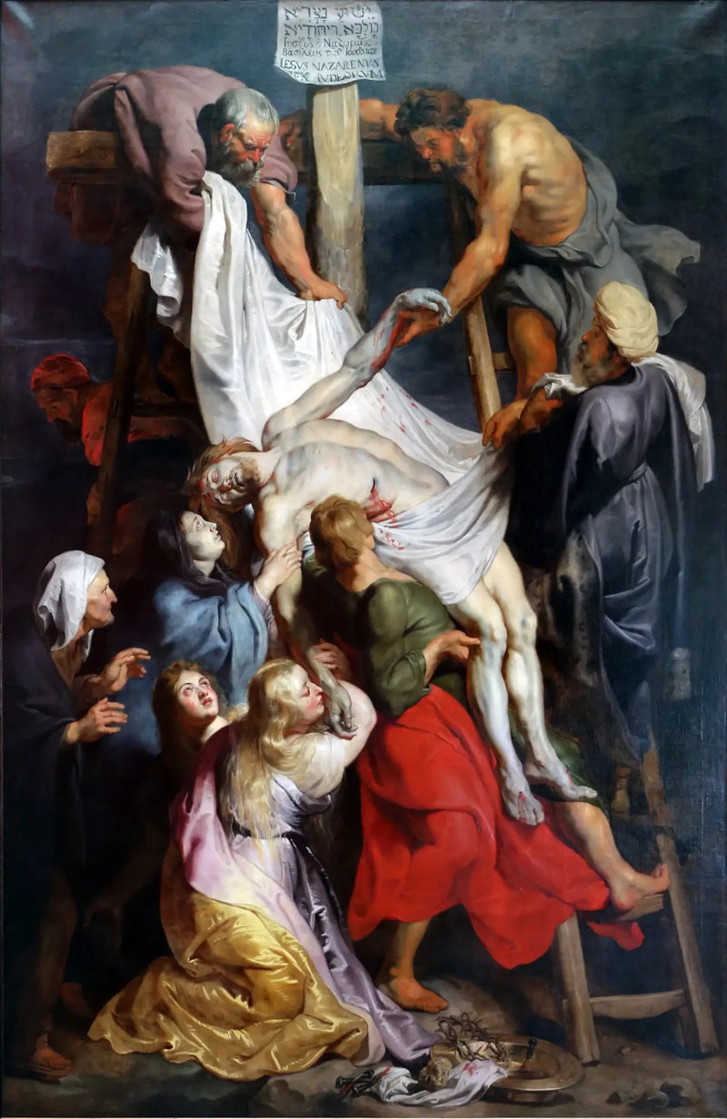Zstąpienie z krzyża - Peter Paul Rubens