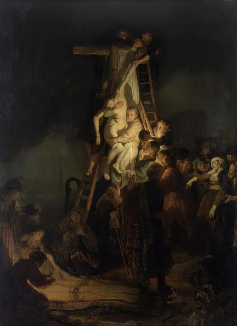 Zstąpienie z krzyża - Rembrandt