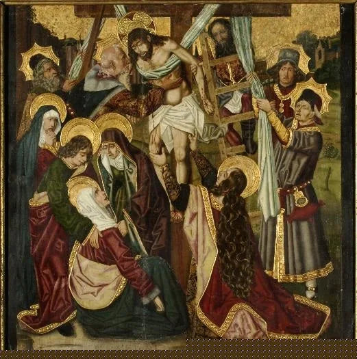Schodzenie Krzyża - Bartolomé Bermejo