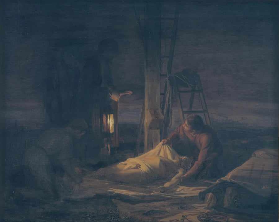 Upadek Krzyża - Carl Heinrich Bloch