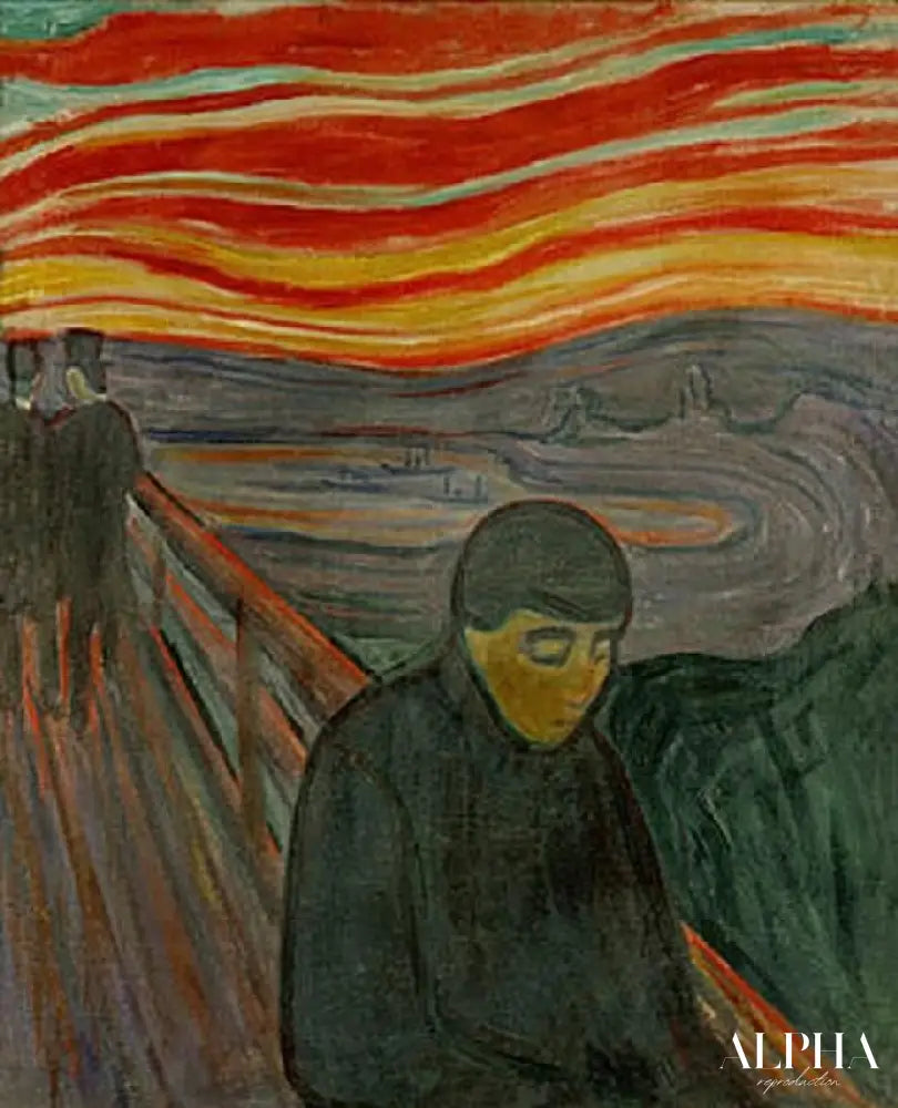 Désespoir de Edvard Munch - Reproductions de tableaux et peintures haut de gamme