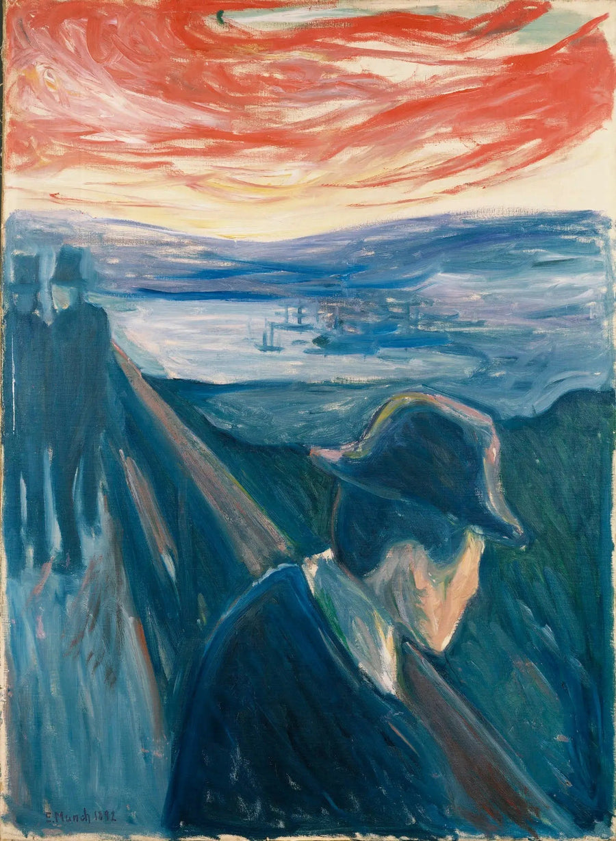 Rozpaczy - Edvard Munch