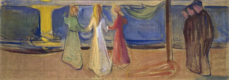 Pożądanie (Fryz Reinhardt) - Edvard Munch