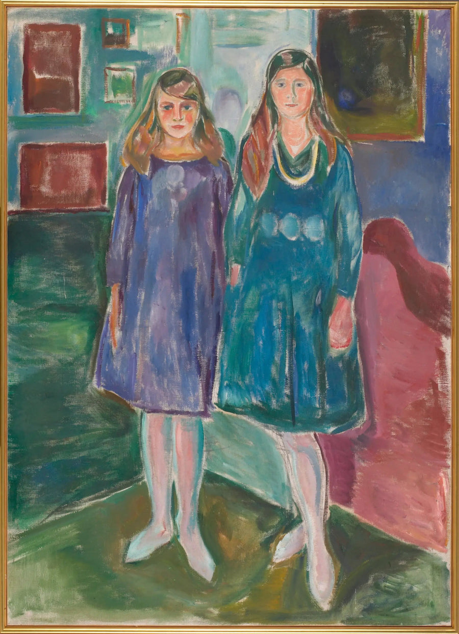 Dwaj nastolatkowie - Edvard Munch