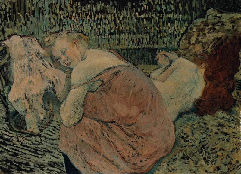 Dwaj przyjaciele - Henri de Toulouse-Lautrec
