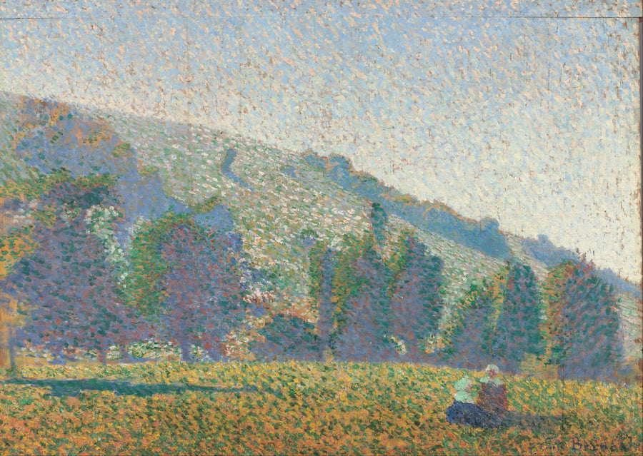 Dwie Bretoanki na łące - Émile Bernard