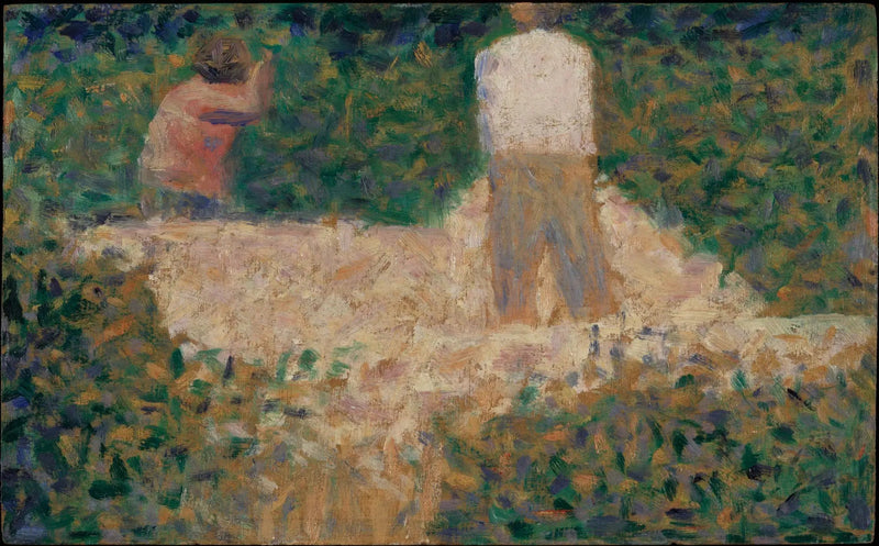 Dwa kamieniołomy - Georges Seurat