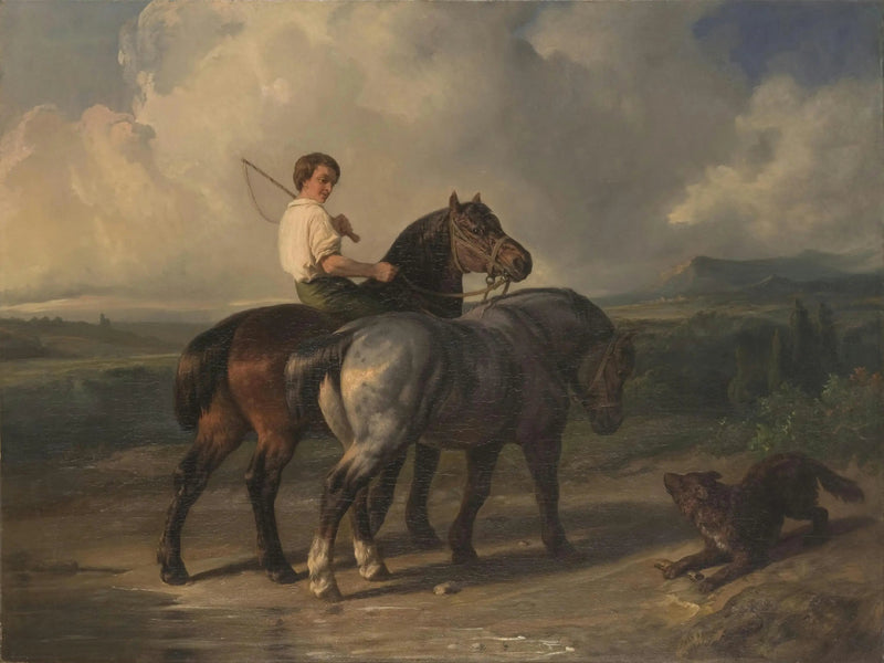 Dwa konie - Rosa Bonheur