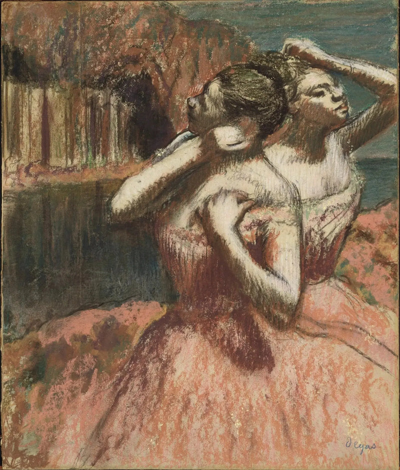 Dwaj tancerze - Edgar Degas