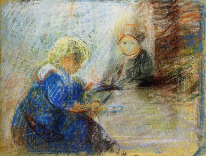 Dwoje Dzieci - Edvard Munch
