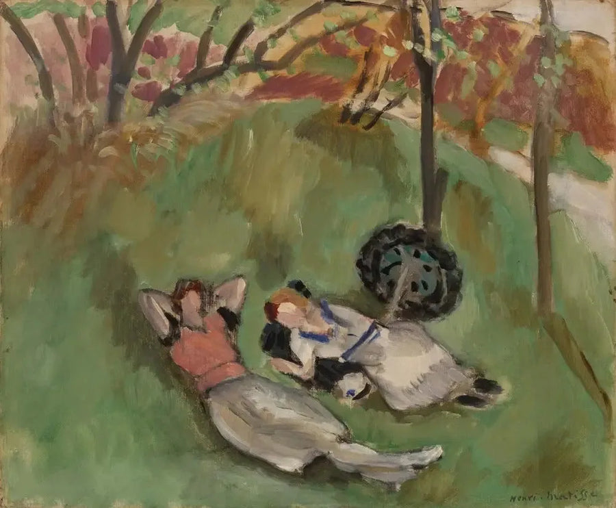 Dwie kobiety leżące - Henri Matisse