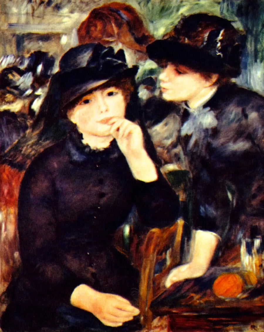 Dwie dziewczyny w czerni - Pierre-Auguste Renoir