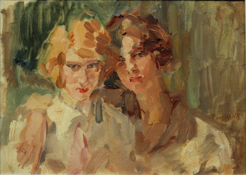 Dwie dziewczyny - Isaac Israëls