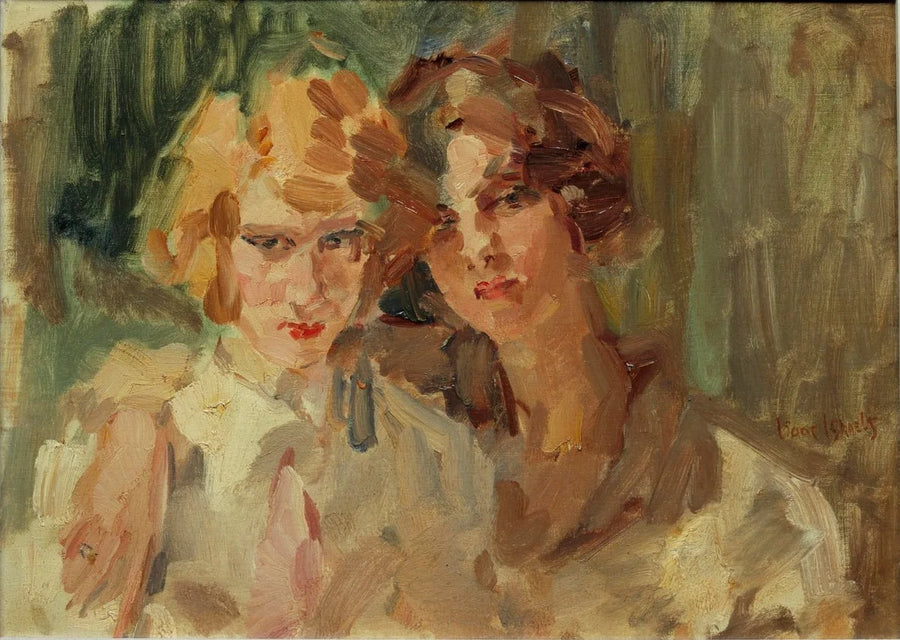 Dwie dziewczyny - Isaac Israëls