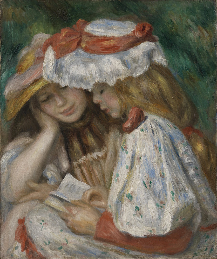 Dwie dziewczyny czytające - Pierre-Auguste Renoir