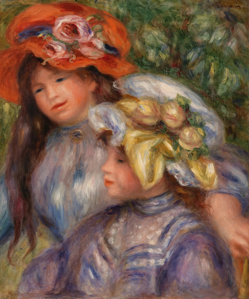 Dwie dziewczyny - Pierre-Auguste Renoir