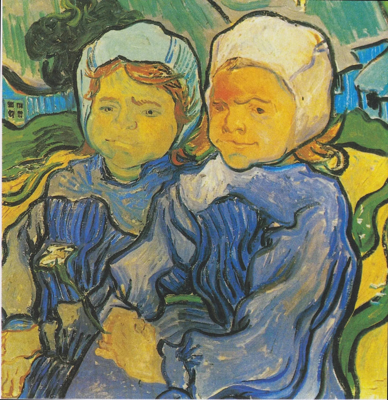 Dwie dziewczynki - Vincent van Gogh
