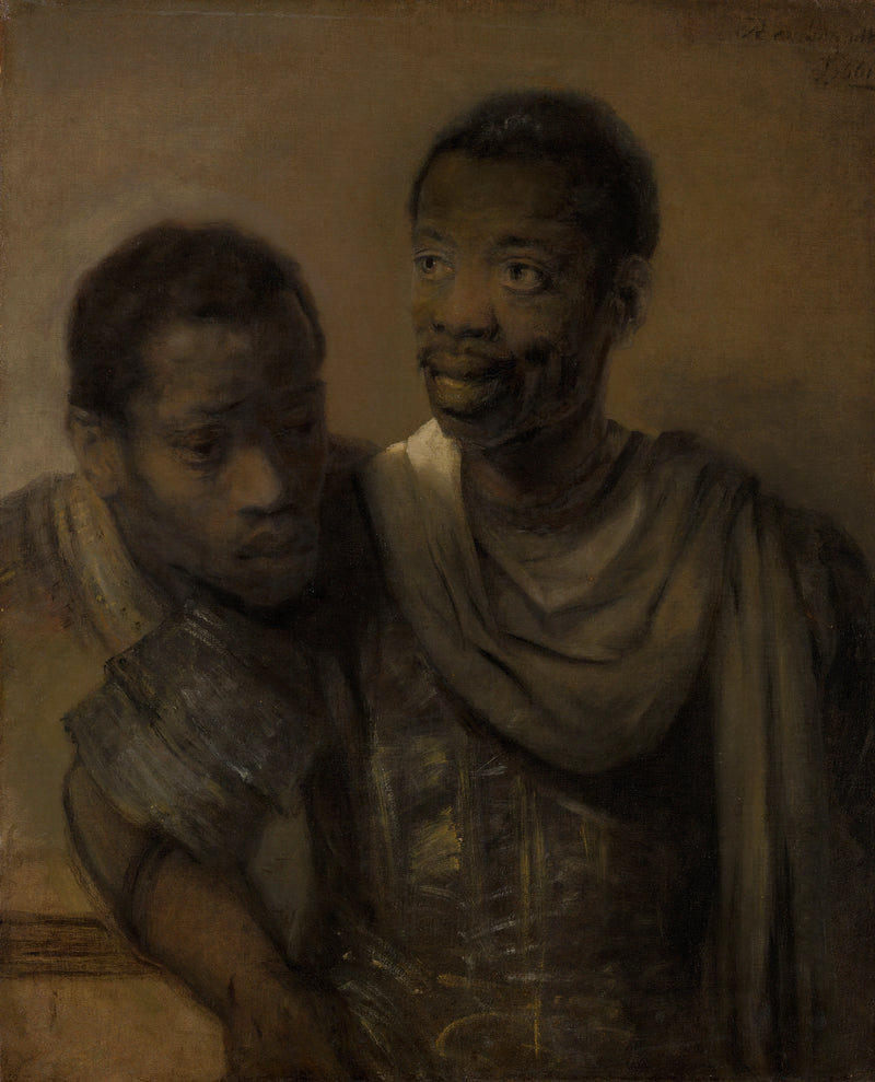 Dwaj czarni - Rembrandt