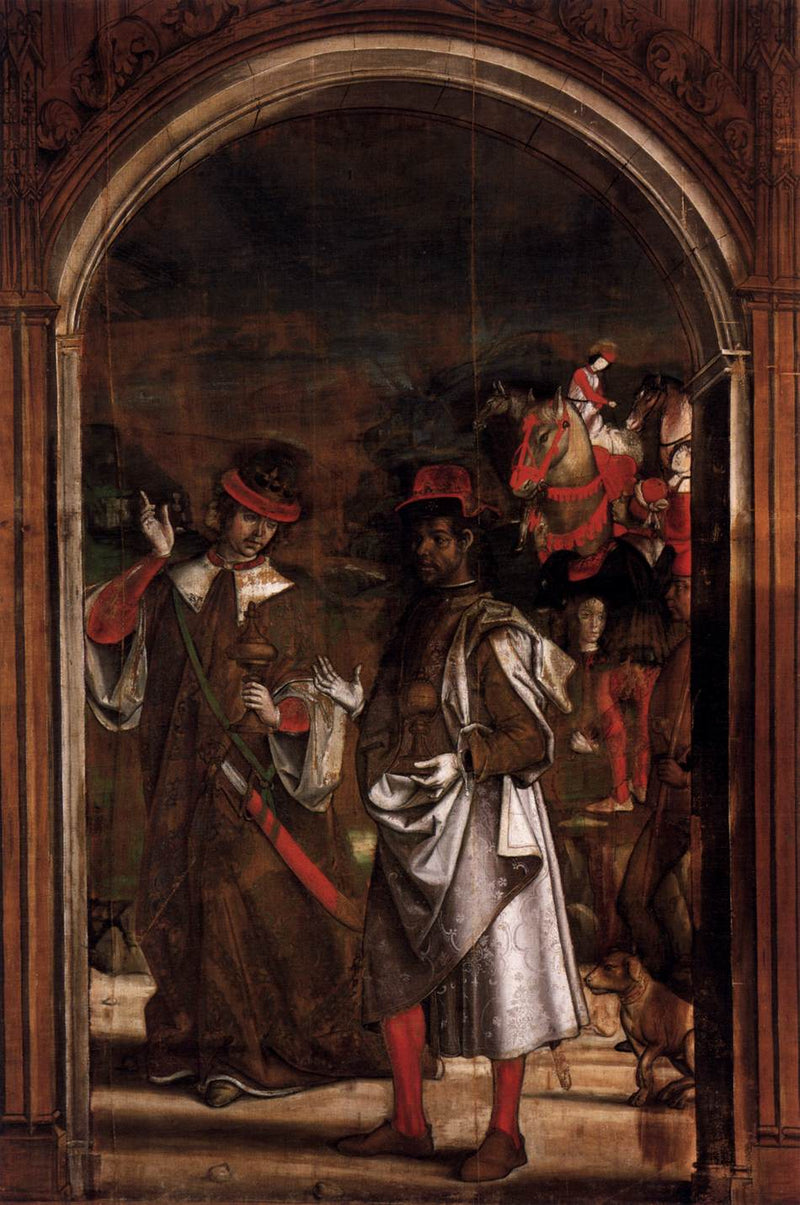 Dwóch Mędrców - Pedro Berruguete