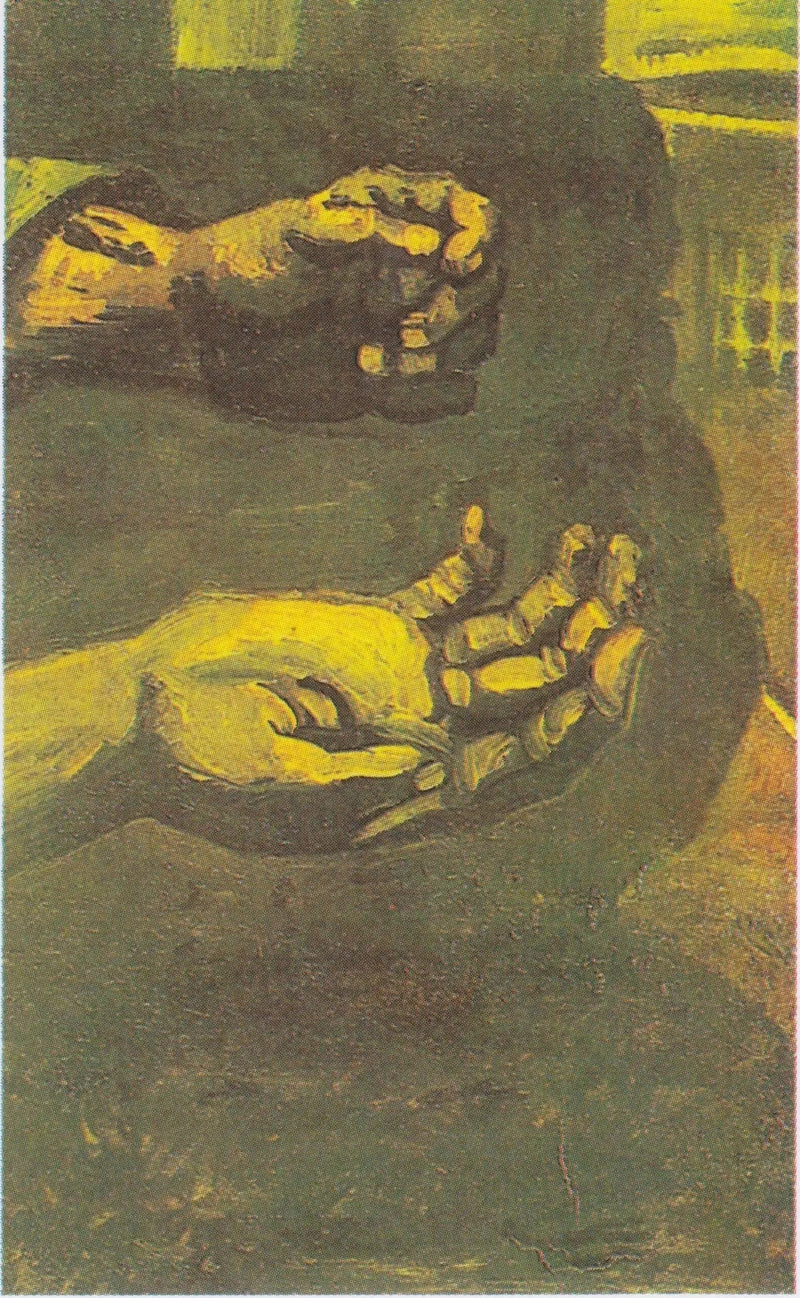 Dwie ręce - Vincent van Gogh