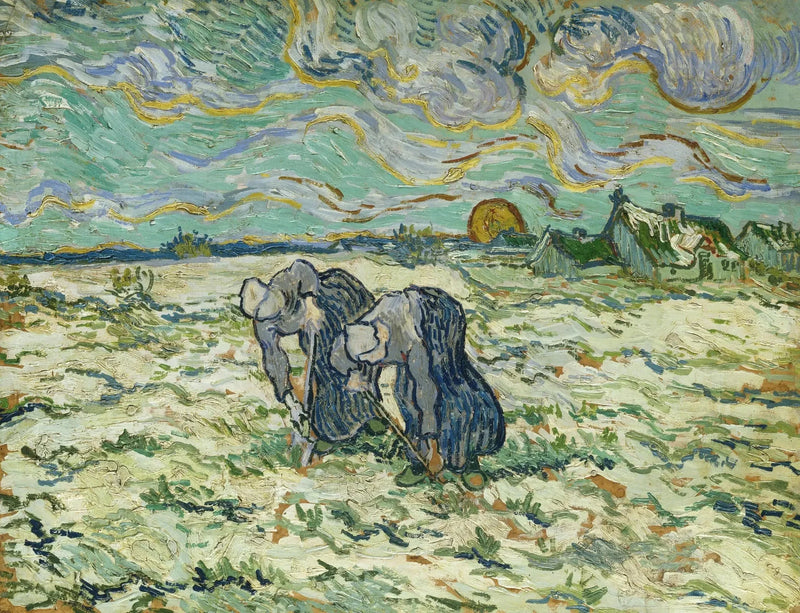 Dwie Wieśniaczki - Vincent van Gogh