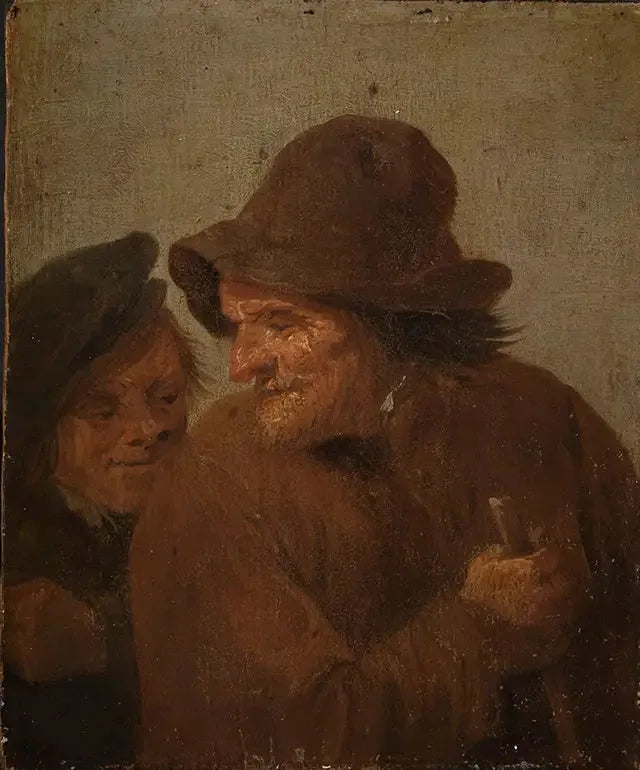 Dwóch chłopów - David Teniers Młodszy