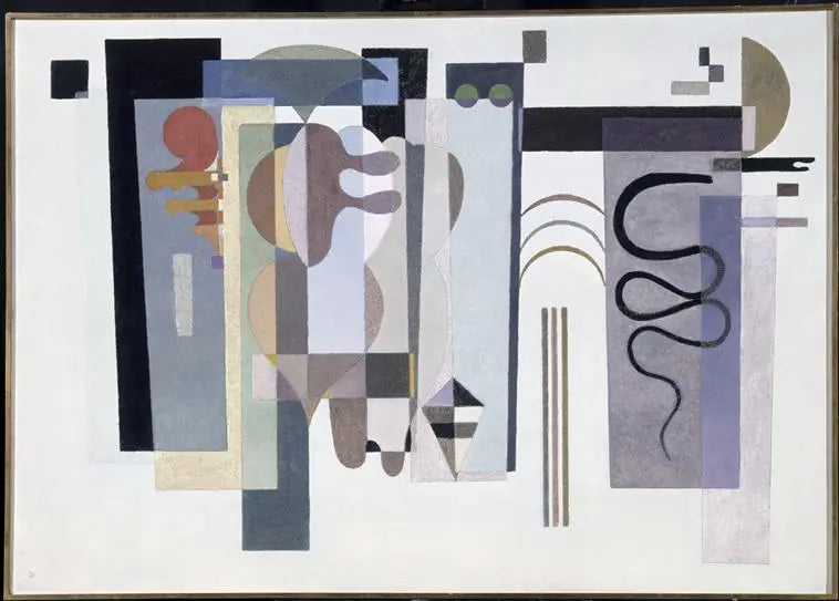 Dwa zielone punkty - Wasilij Kandinsky