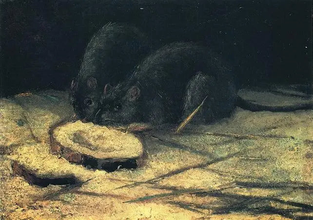 Dwa szczury - Vincent van Gogh