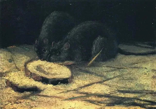 Dwa szczury - Vincent van Gogh