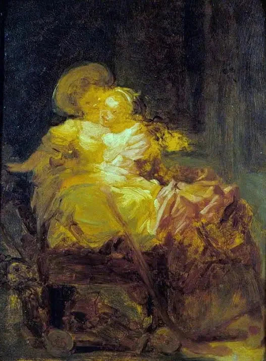 Dwie siostry - Jean-Honoré Fragonard