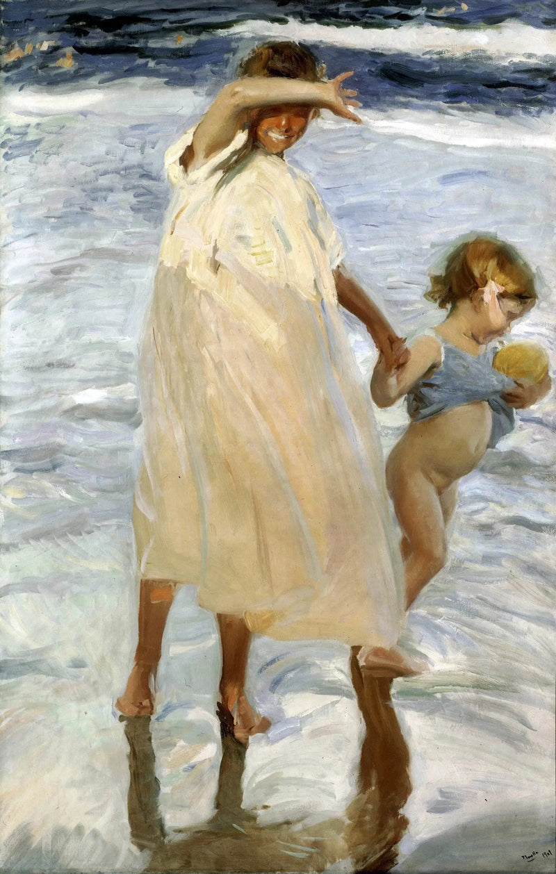 Dwie siostry, Walencja - Joaquín Sorolla
