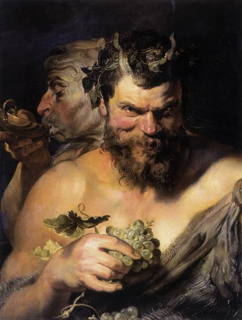 Dwa satyry - Peter Paul Rubens