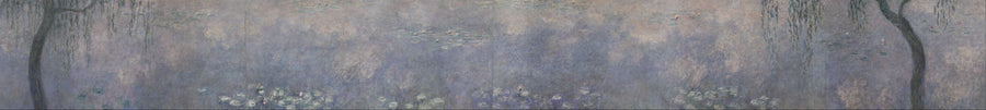 Nenufary: Dwa Wierzby - Claude Monet