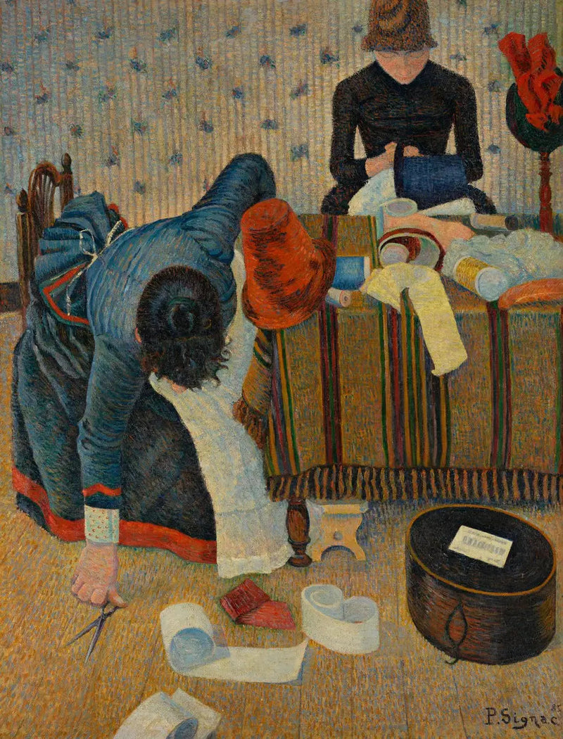 Dwaj styliści, Ulica Kair - Paul Signac