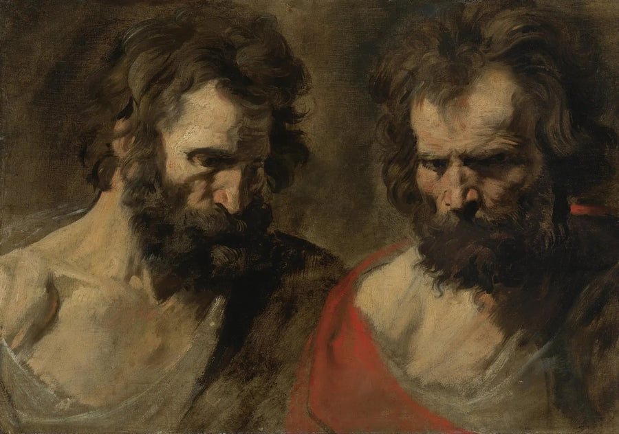 Dwie głowy - Antoine van Dyck